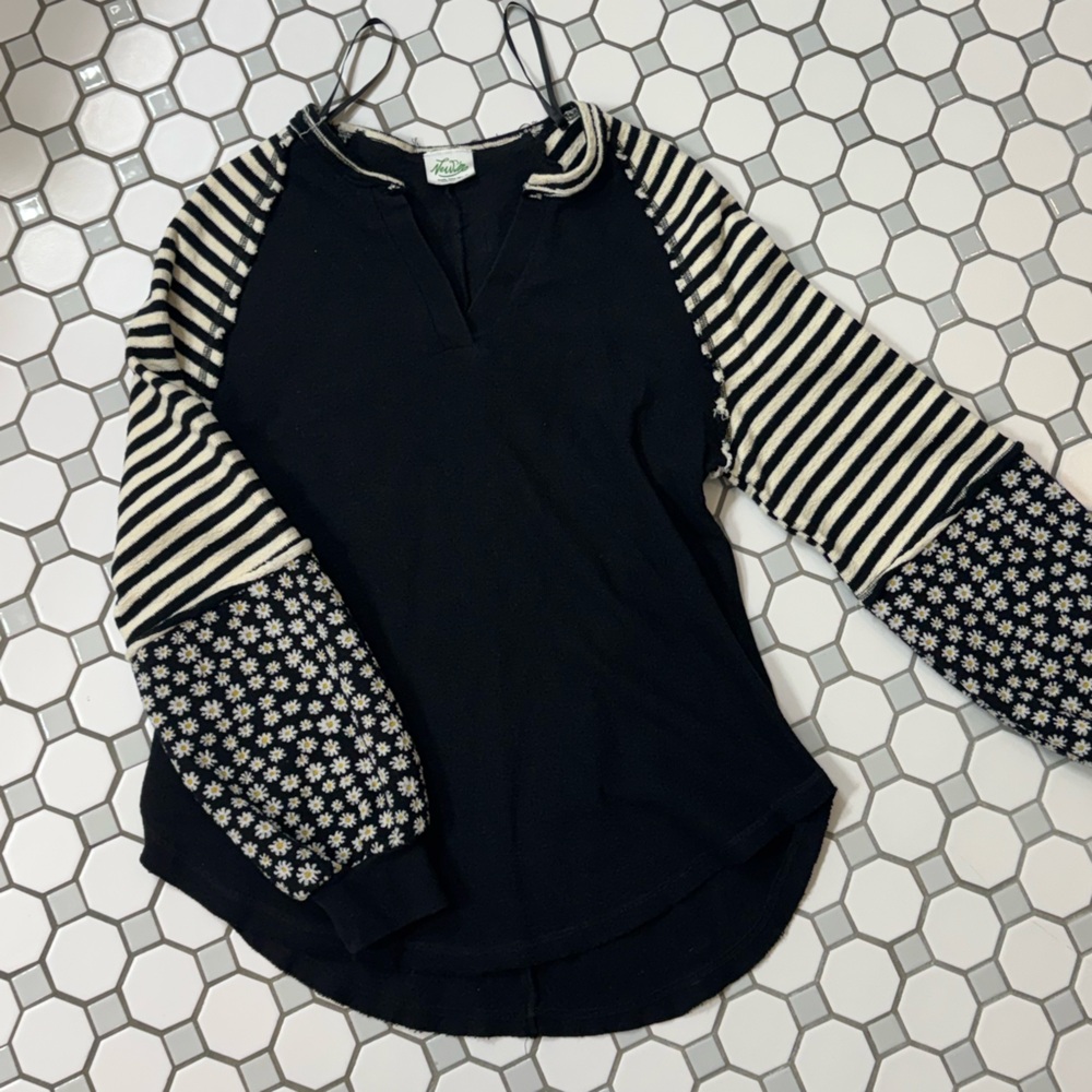 Stuck by stripes top by New mix